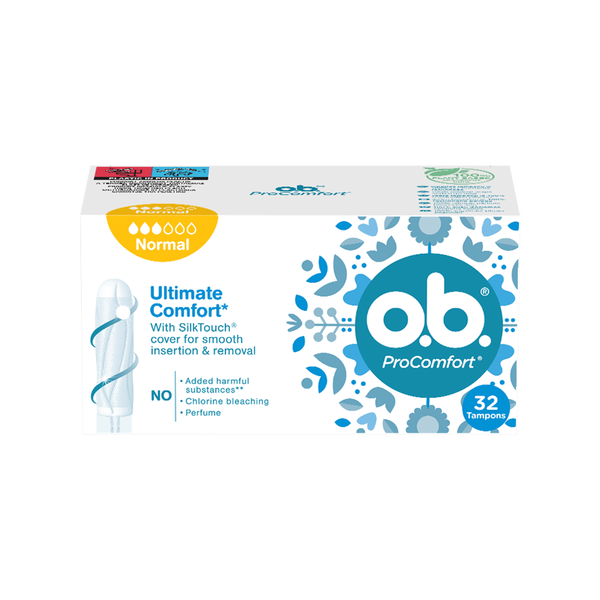 

Тампоны гигиенические обычные, 32 шт./1 уп. O.B. Procomfort