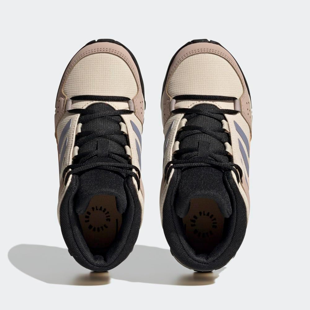 Детские кроссовки Adidas Terrex Hyperhiker Mid (унисекс), оранжевый/фиолетовый — фото 4
