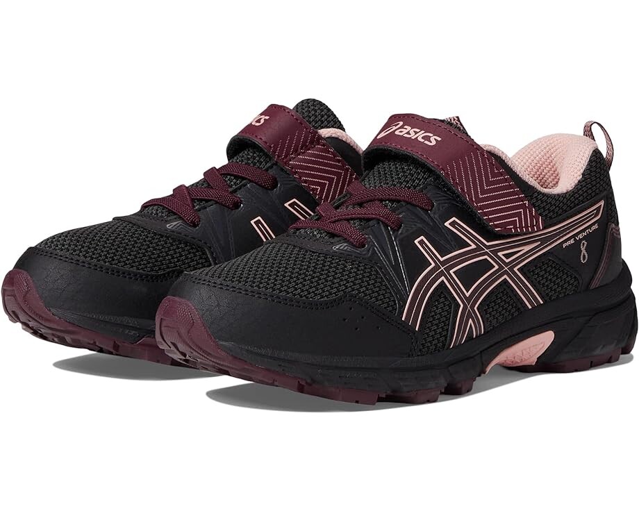 

Кроссовки Asics Pre Venture 8 PS, цвет Black/Deep Mars