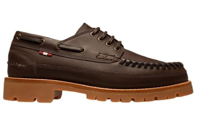 Мужские повседневные мужские низкие коричневые Bally — фото 2
