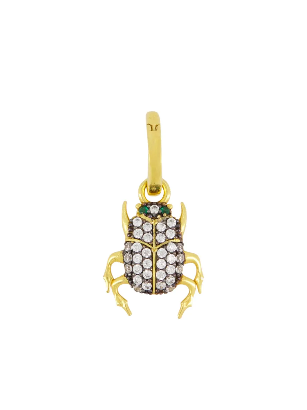 

Позолоченная серьга-кольцо Scarab Begüm Khan, золотой