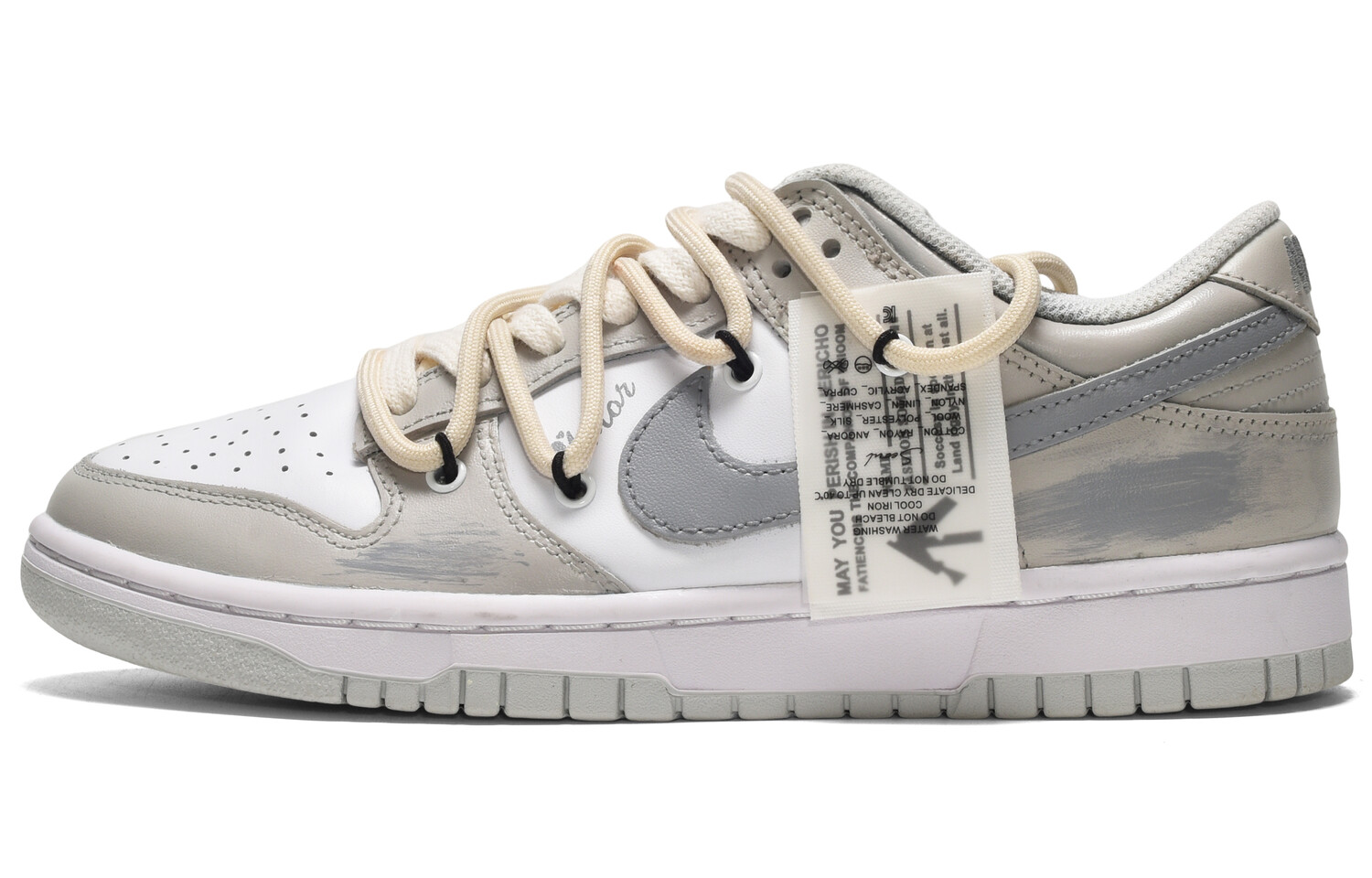 

Мужские кроссовки для скейтбординга Nike Dunk Low, Gray/White