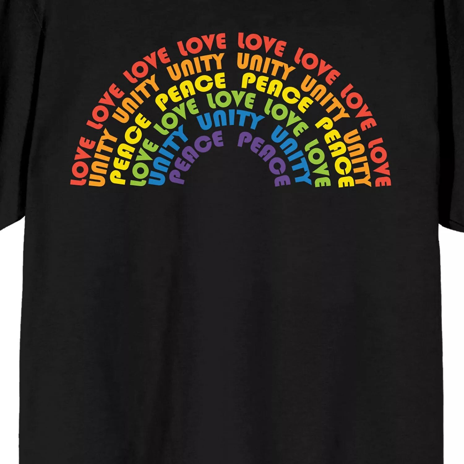 

Мужская футболка Pride Love Unity Peace Licensed Character