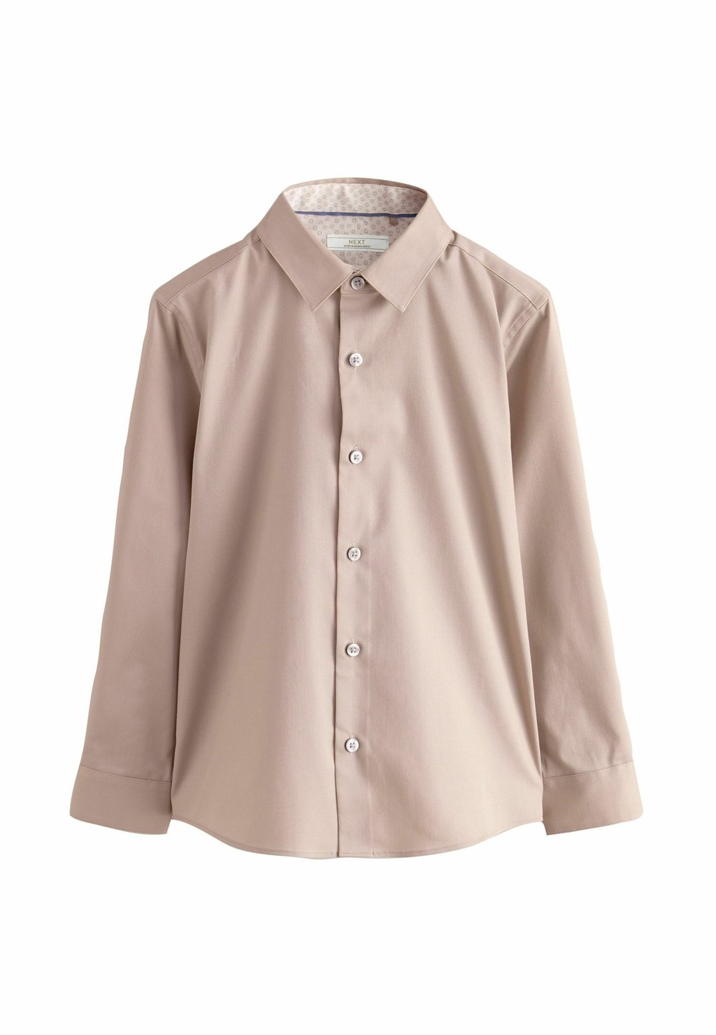 

Рубашка LONG SLEEVE SMART TRIMMED STANDARD Next, серо-коричневый