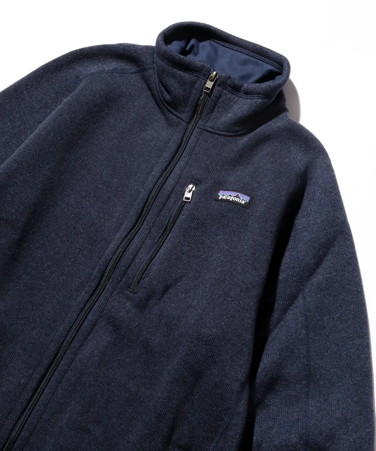 Флисовая куртка Patagonia Better Sweater Jacket тёмно-синяя — фото 3