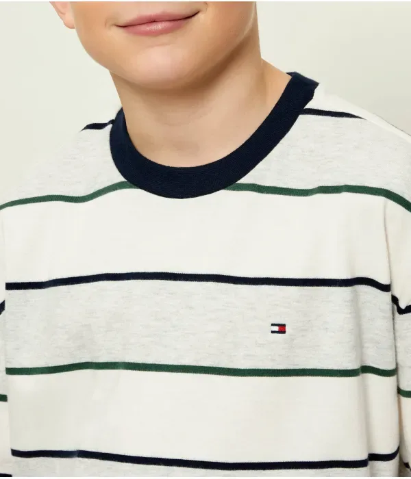 Футболка regular fit Tommy Hilfiger, серый — фото 4