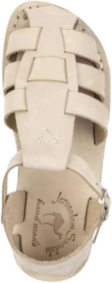 Сандалии из натуральной кожи, Daniel, белый нубук Jerusalem Sandals — фото 2