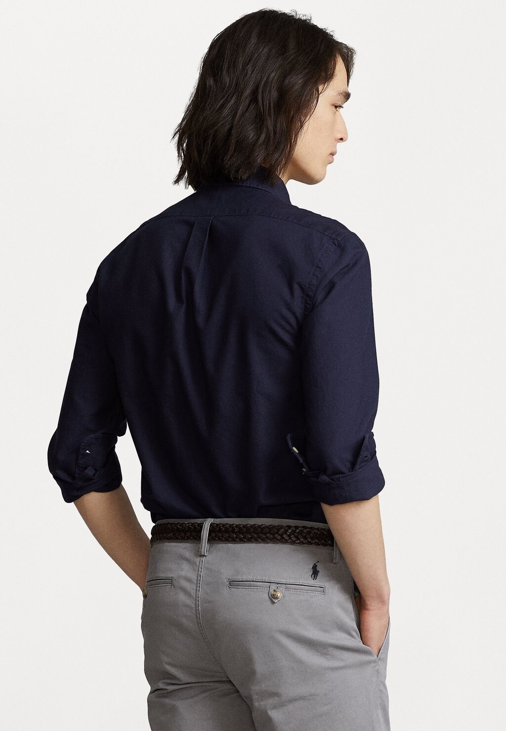 Рубашка РУБАШКА ОКСФОРДСКАЯ РУБАШКА SLIM FIT Polo Ralph Lauren, темно-синий — фото 3