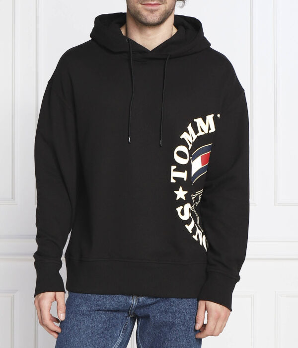 

Толстовка Tommy Jeans Skate Prep Side, черный