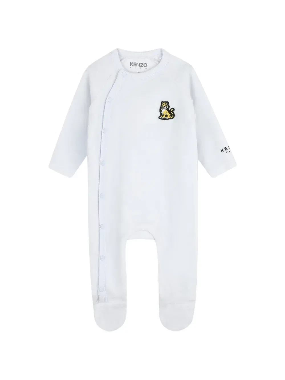 Пижама с нашивкой Kenzo Kids, белый