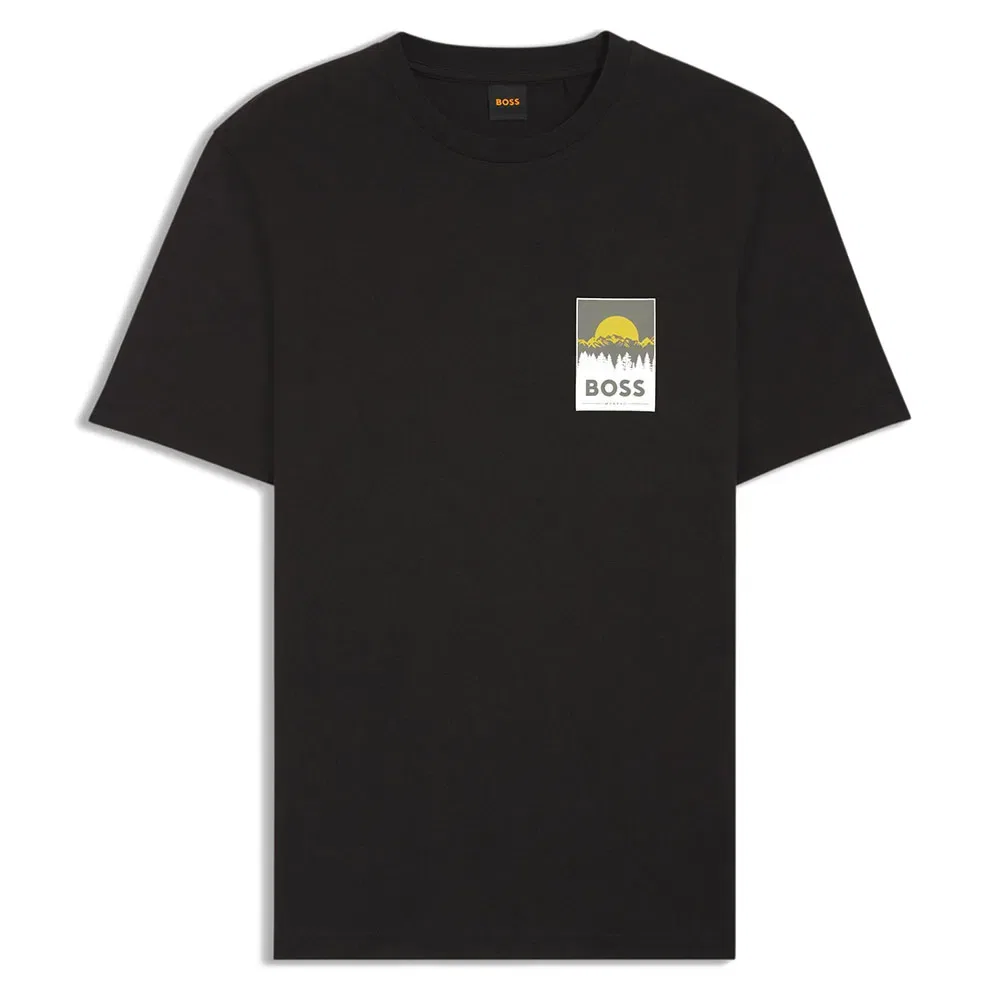 Футболка с коротким рукавом Plain Boss, черный
