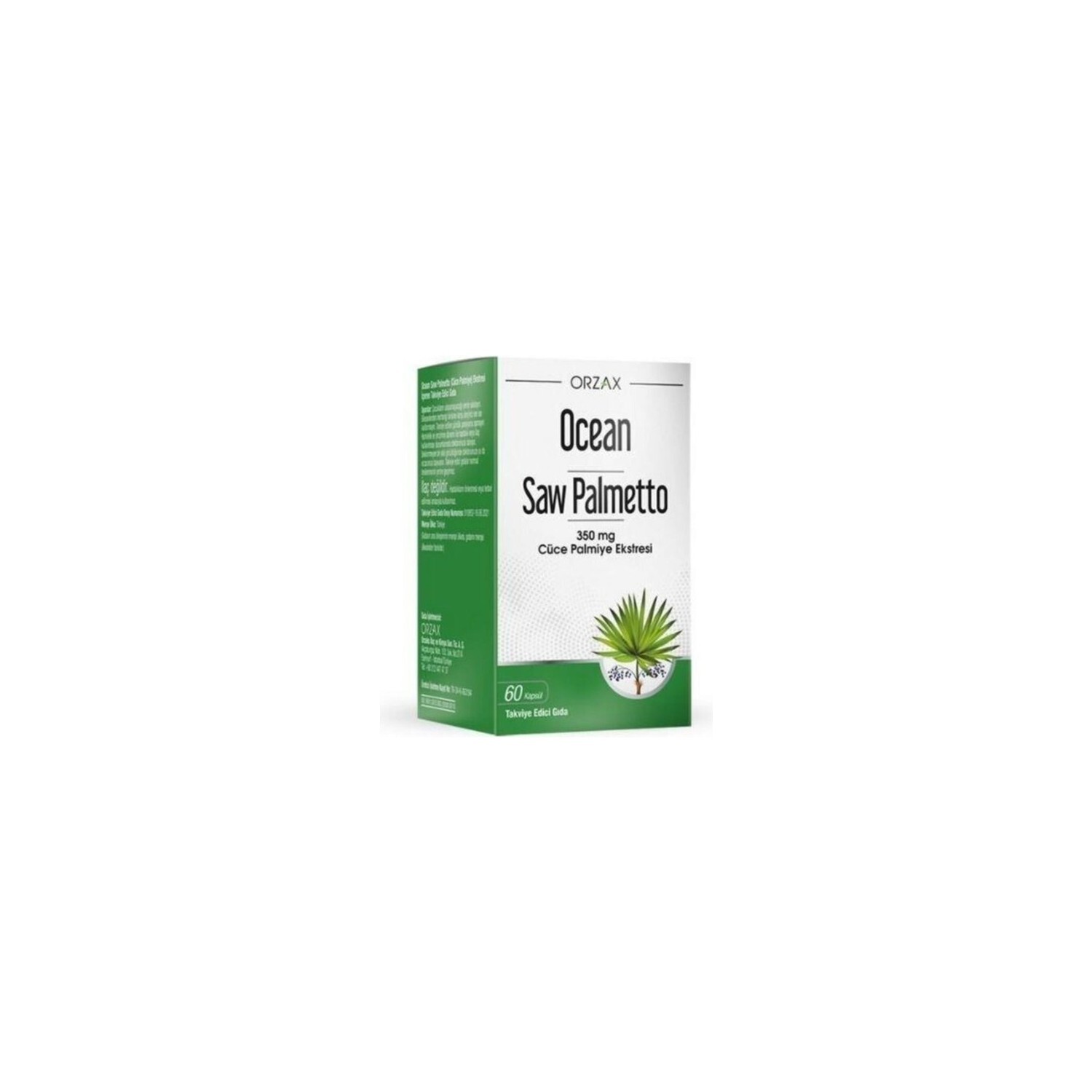 

Добавка Ocean Saw Palmetto, 60 капсул