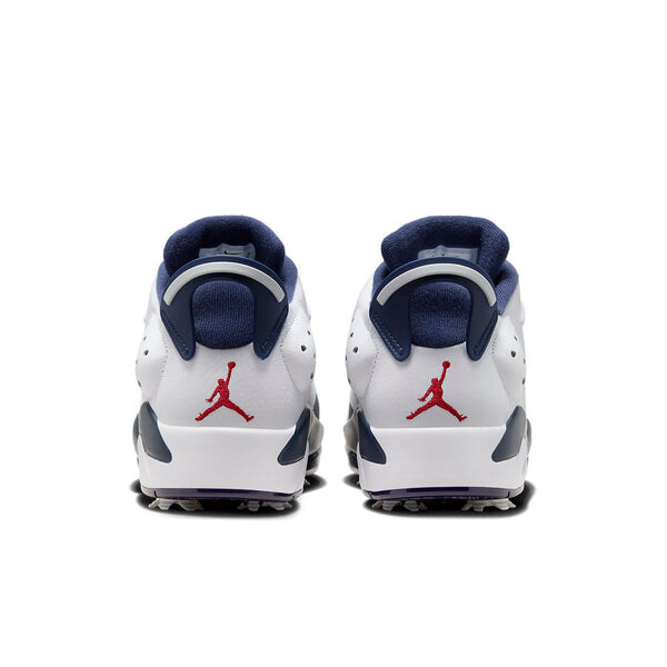 Кроссовки Air Jordan 6 Low Golf 'Olympic', черный — фото 4