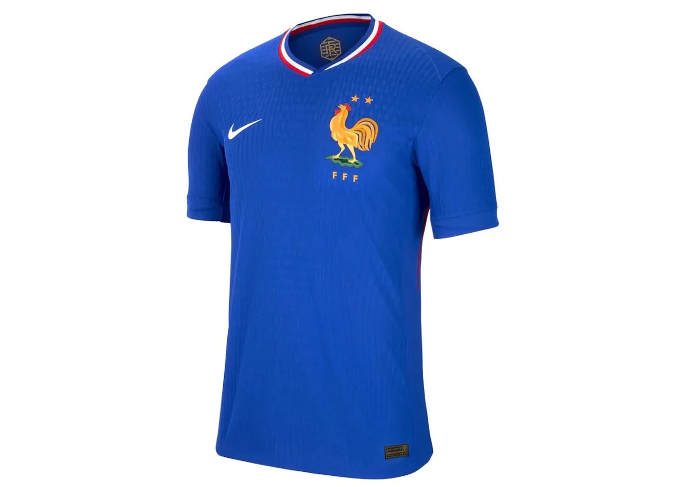 Мужская футбольная джерси Nike FFF 2024-25 Match Home ADV Authentic, Bright Blue/University Red/White