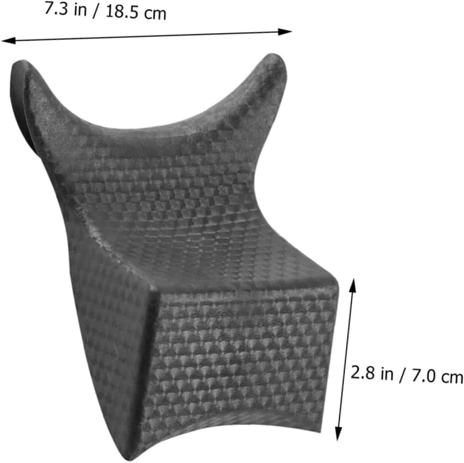 Подушка для мытья волос PVC, TOYZFRIENDY, 18.5x15x7 см, Черный — фото 4