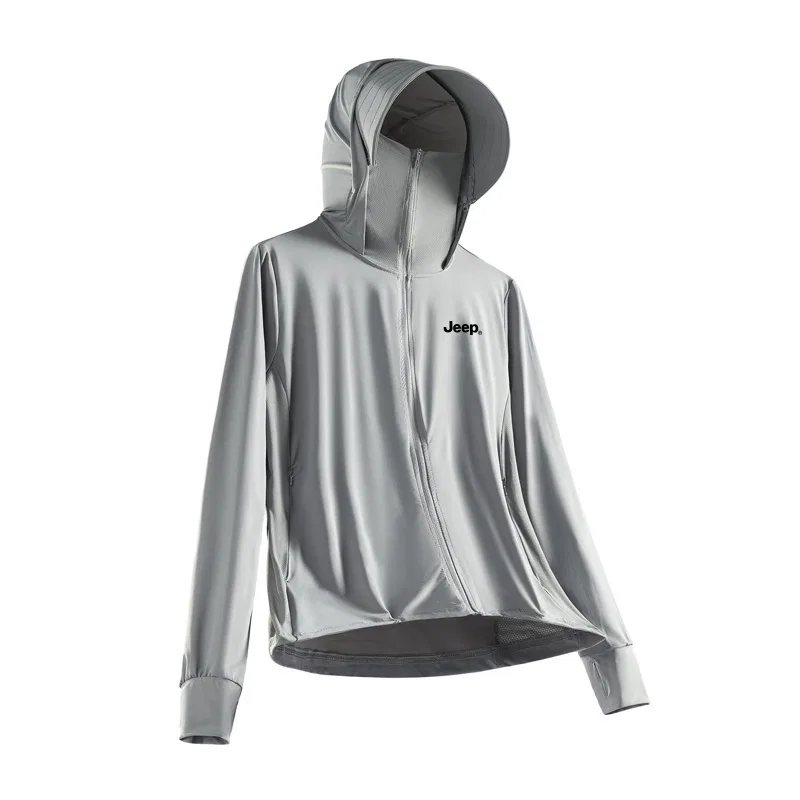 Детская одежда для защиты от солнца с быстросохнущей тканью Jeep Leisure Collection, Glacier Gray