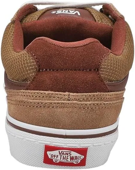 Кроссовки Vans Caldrone Unisex Canvas Suede Lace-Up Brown Tobacco — фото 3
