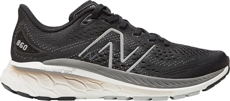 

Кроссовки New Balance Wmns Fresh Foam X 860v13 'Black White', черный, Черный;серый, Кроссовки New Balance Wmns Fresh Foam X 860v13 'Black White', черный
