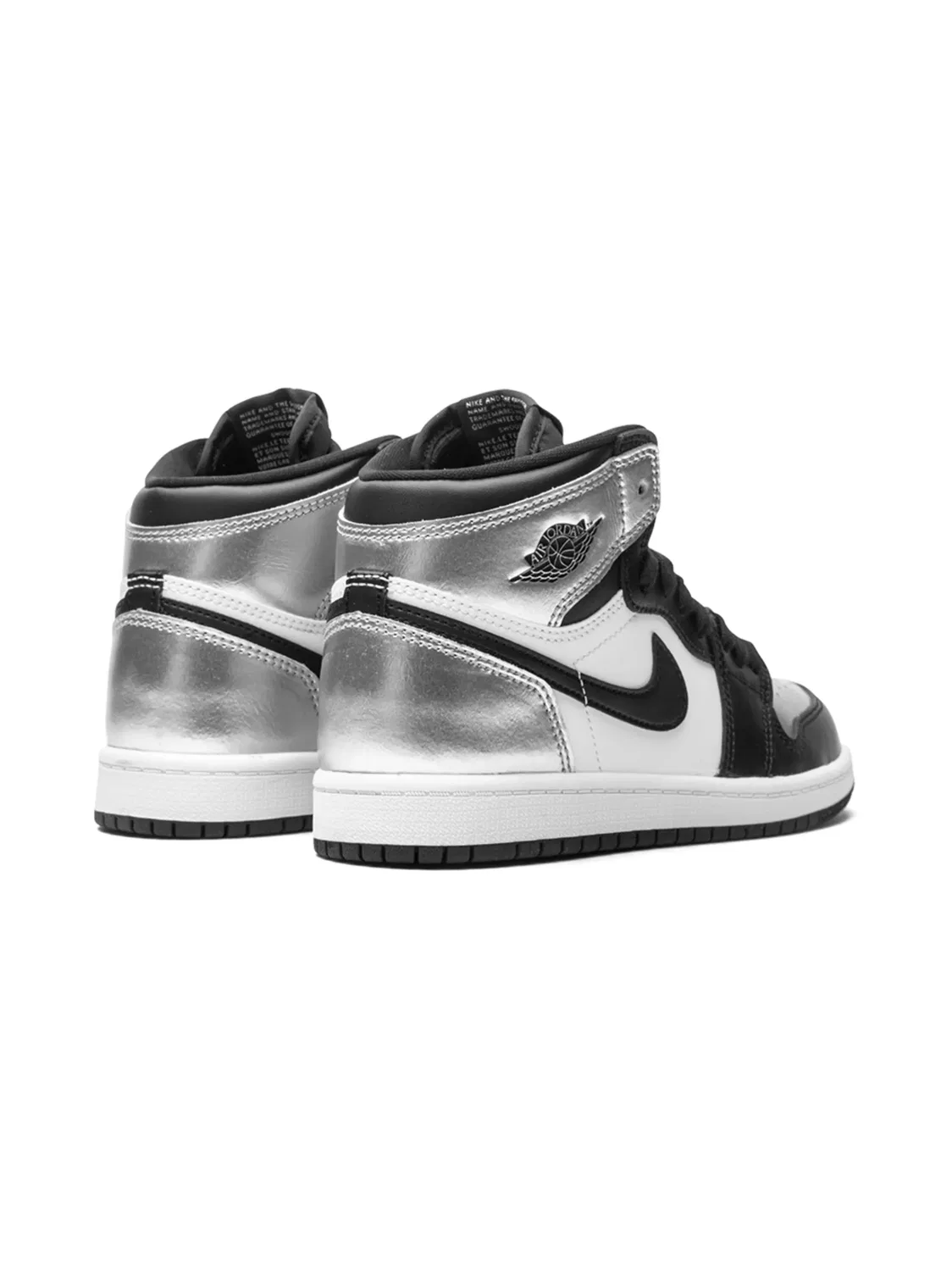 Jordan Кроссовки Retro High Silver Toe — фото 4