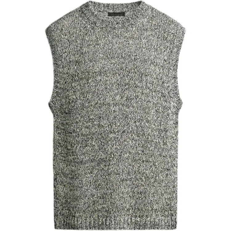 Мужская майка без рукавов с круглым вырезом, прямого кроя, Raw White, ZARA