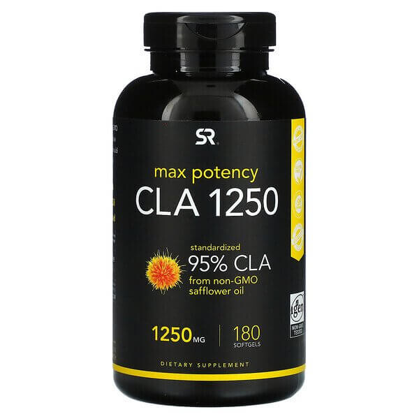

CLA 1250, 1250 мг, 180 таблеток, Sports Research