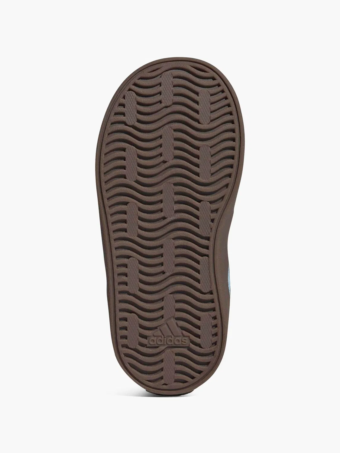 Детские кроссовки на липучке Adidas VL Court 3.0 CF I, синий — фото 4