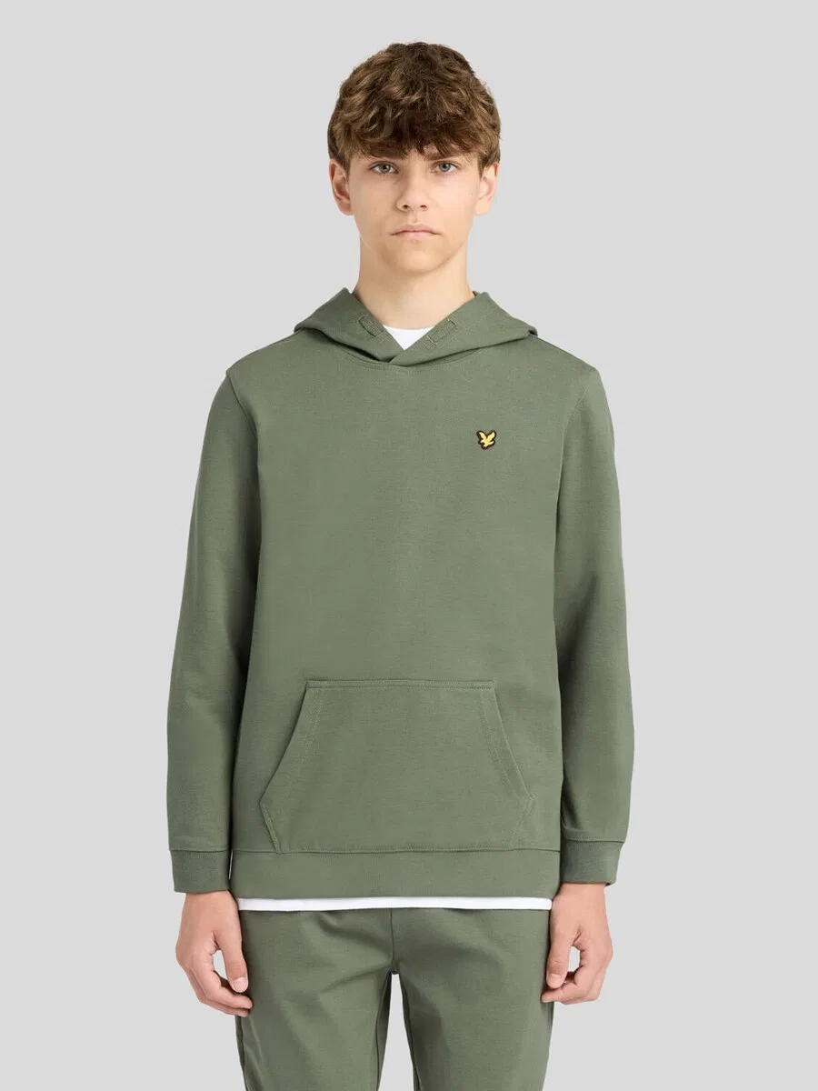 Спортивная толстовка Lyle & Scott зеленого цвета — фото 2