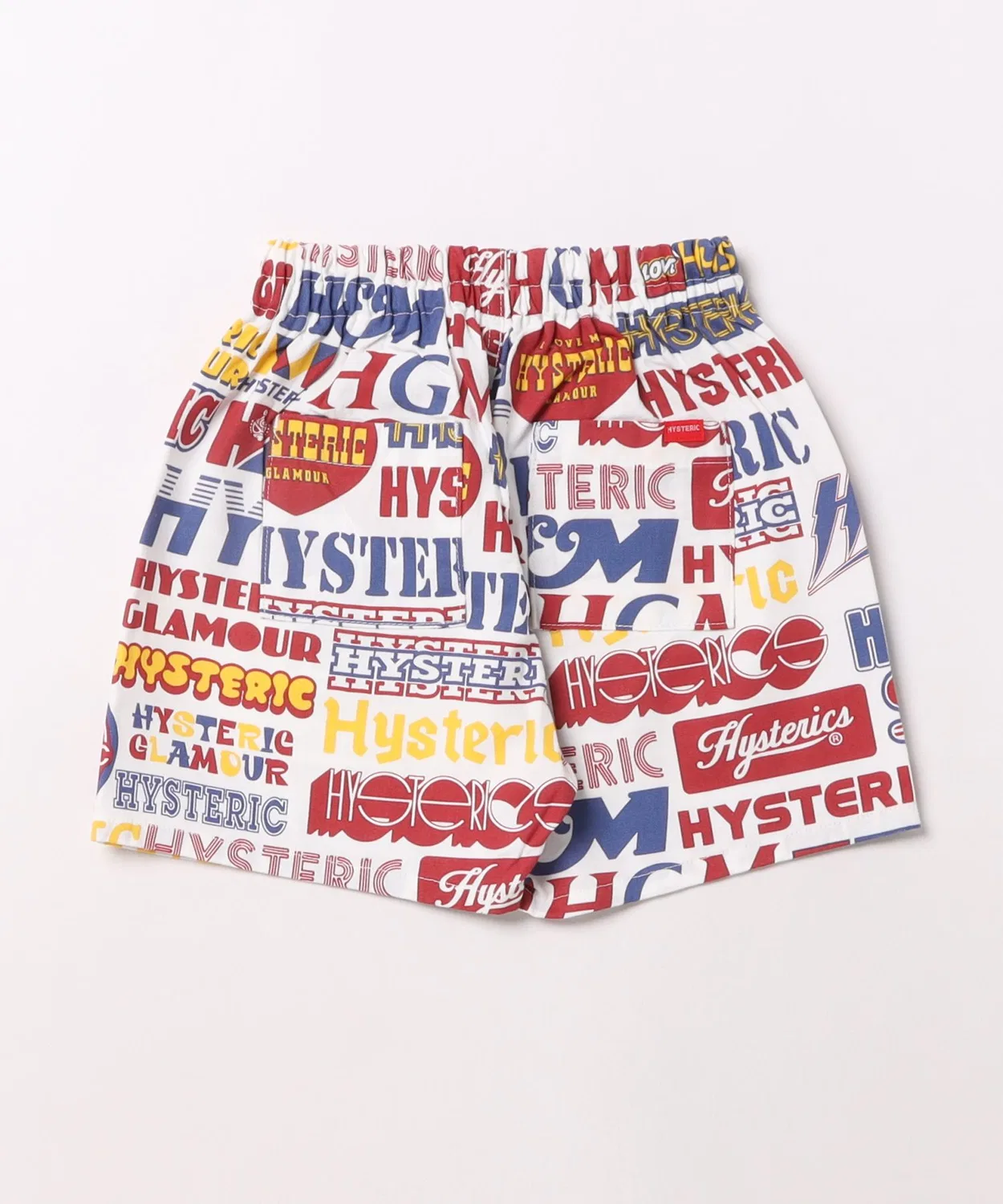 Детские шорты с принтом LOGO COLLAGE HYSTERIC MINI, Белый — фото 2