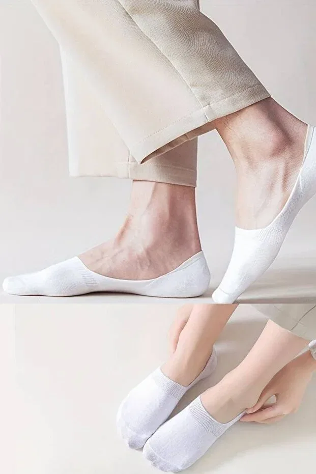 Детские хлопковые носки с длиной до щиколотки Kral Socks, White — фото 4