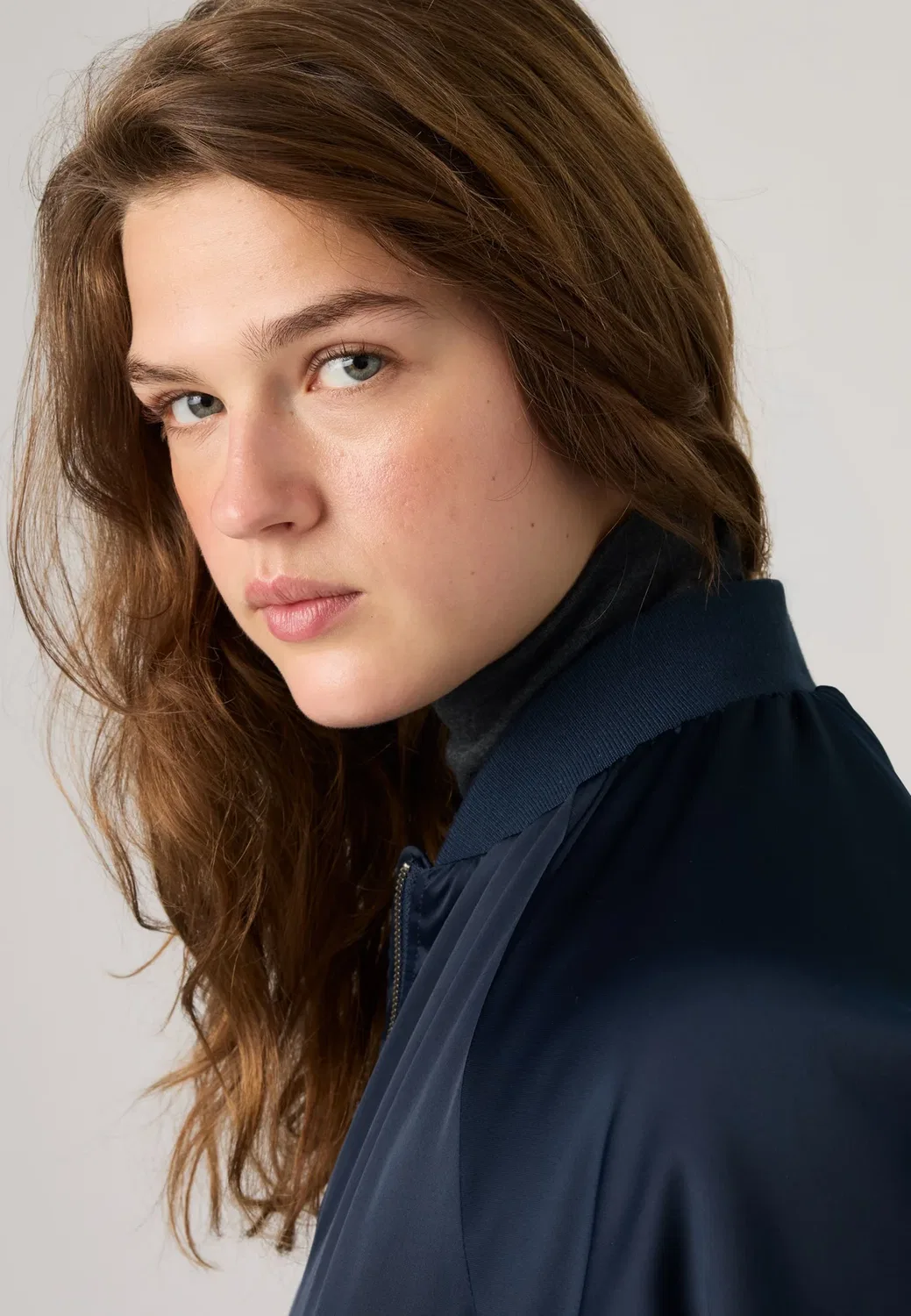 Модная куртка-бомбер от Ruth Levi'S, Navy Blazer — фото 4