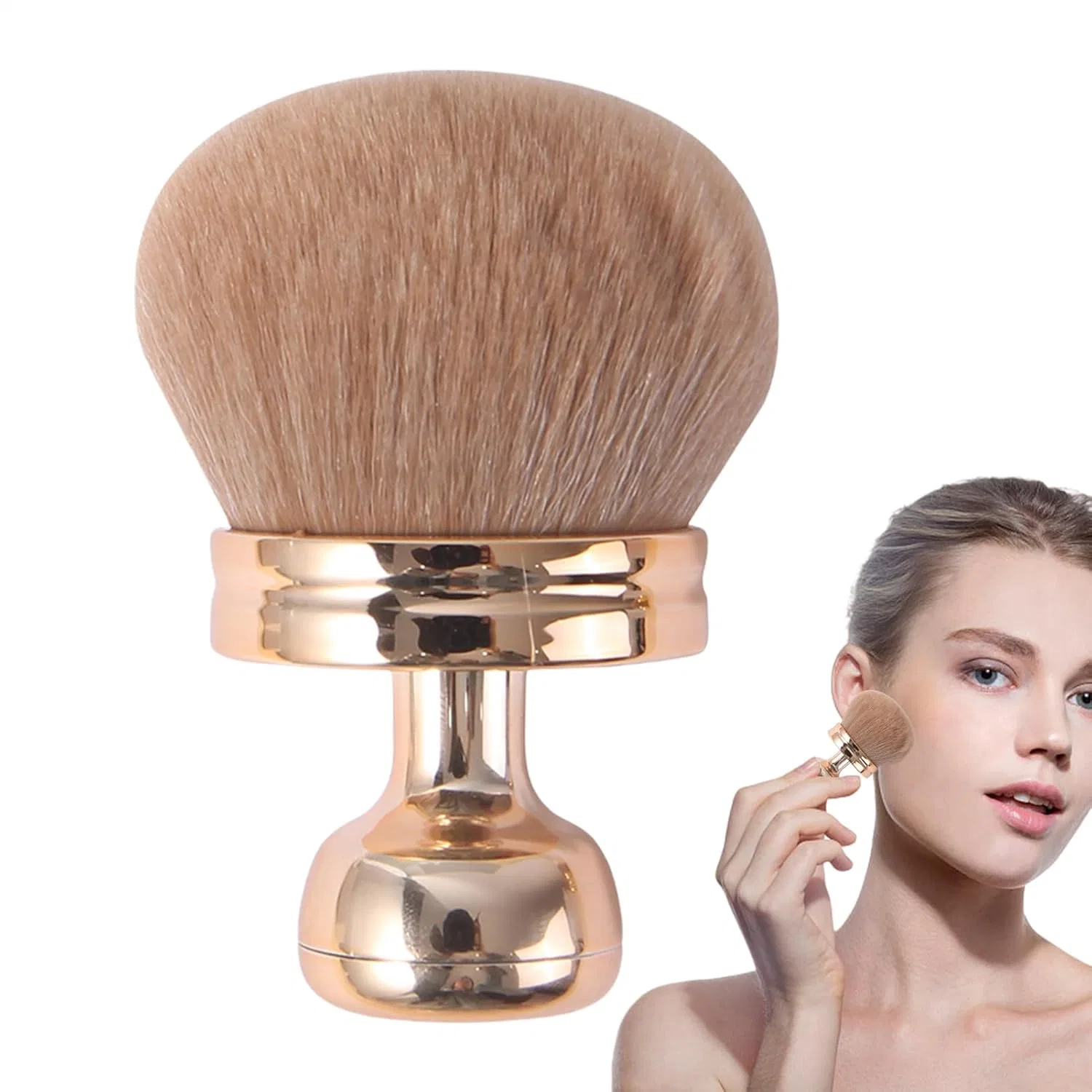 Кисть для автозагара, Glugahrif, Rose Gold