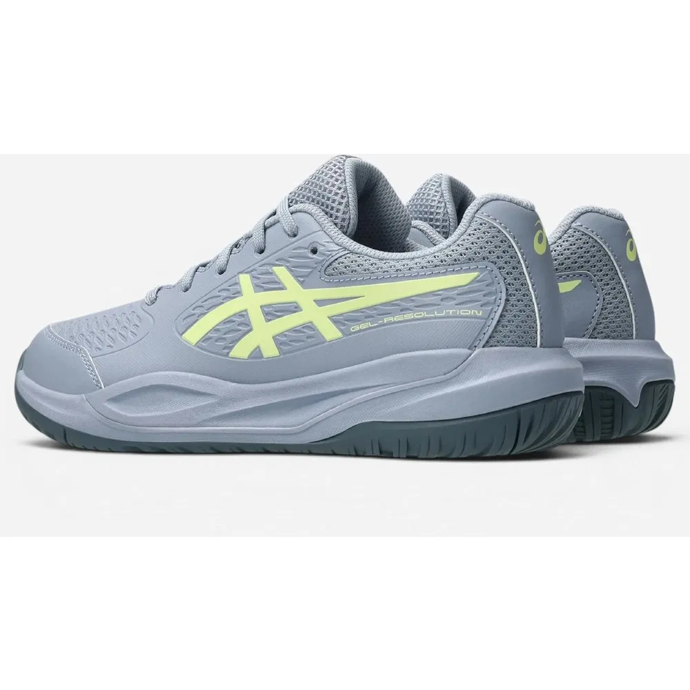 Детские теннисные кроссовки Asics Gel-Resolution X Gs, серые — фото 4