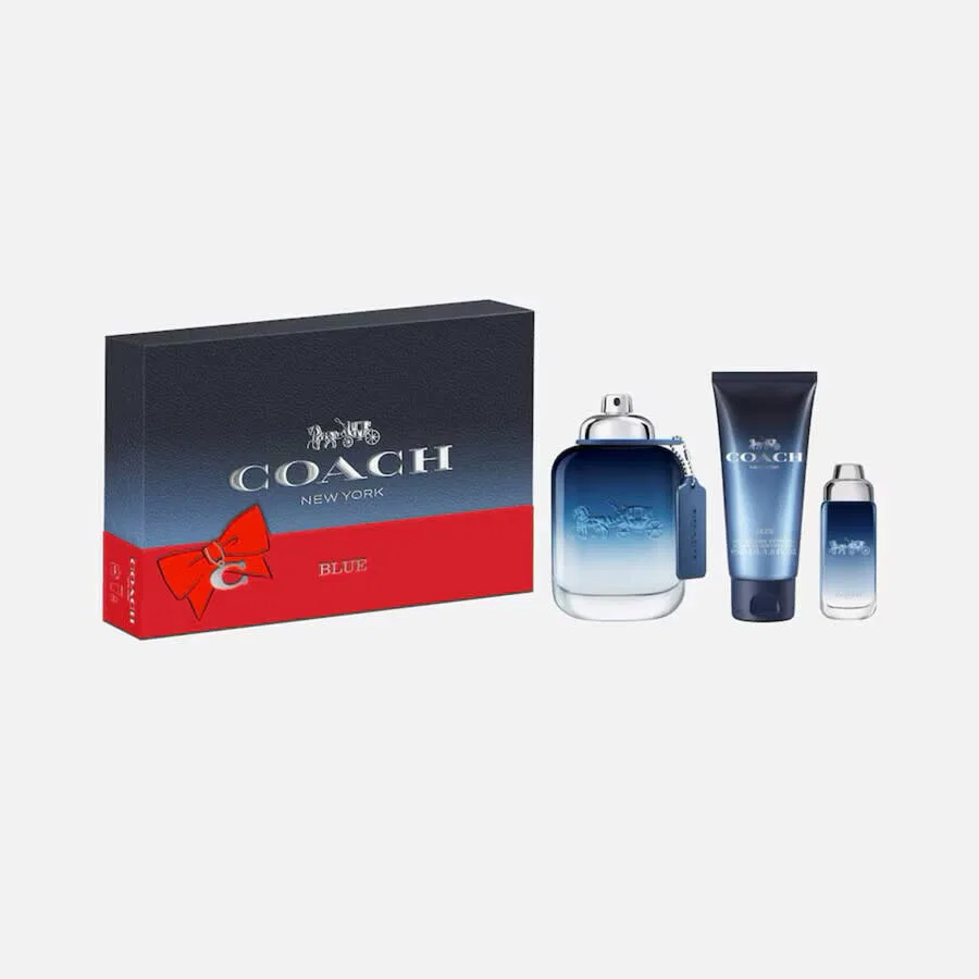 Набор парфюмерный подарочный Coach Blue, 3 предмета, 97 мл
