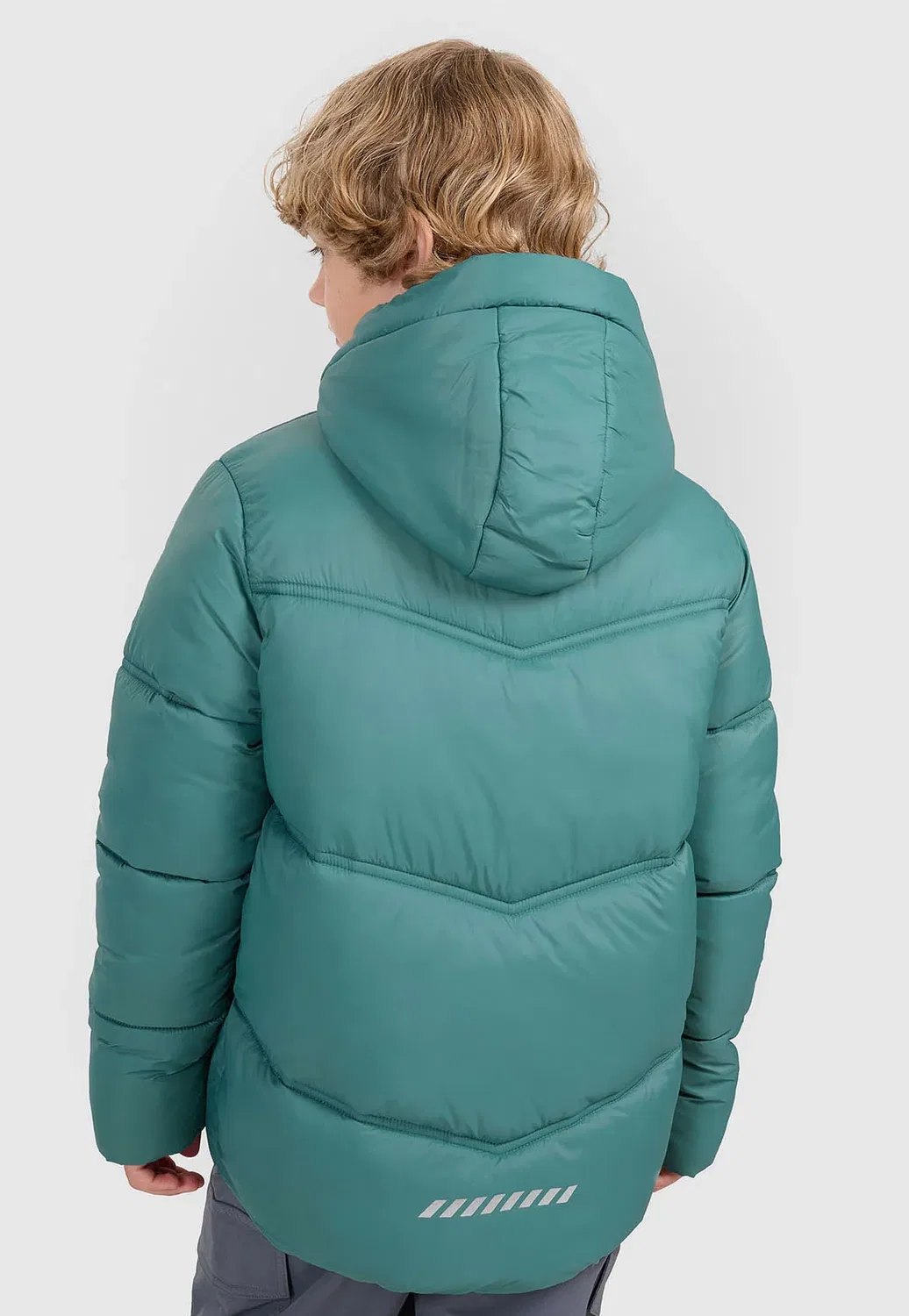 Зимняя куртка унисекс 4F, Teal — фото 3