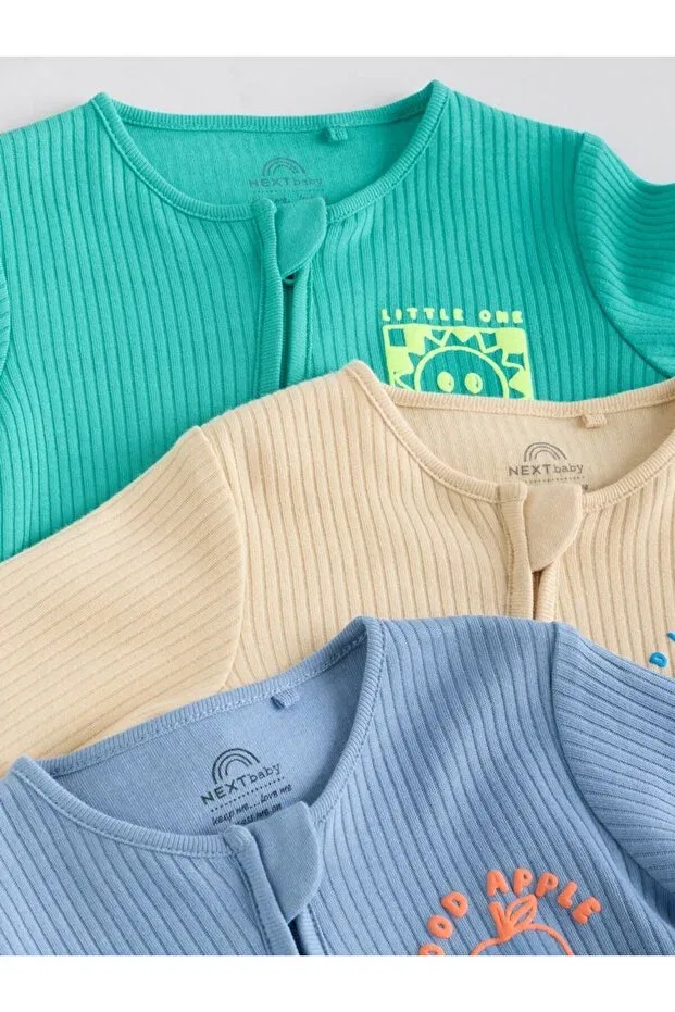 Детский комбинезон для новорожденных с принтом Next Baby, Multicolor — фото 4