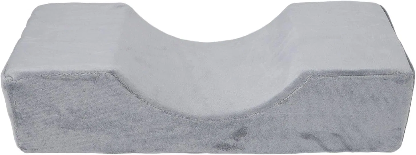 U-образная подушка для ресниц, Memory Foam, CDQL, 50x20x12 см, Grau