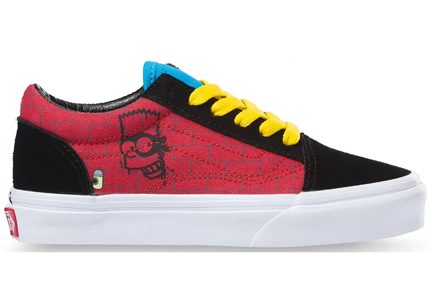 Детские кроссовки Lifestyle Vans Old Skool, Red/Black