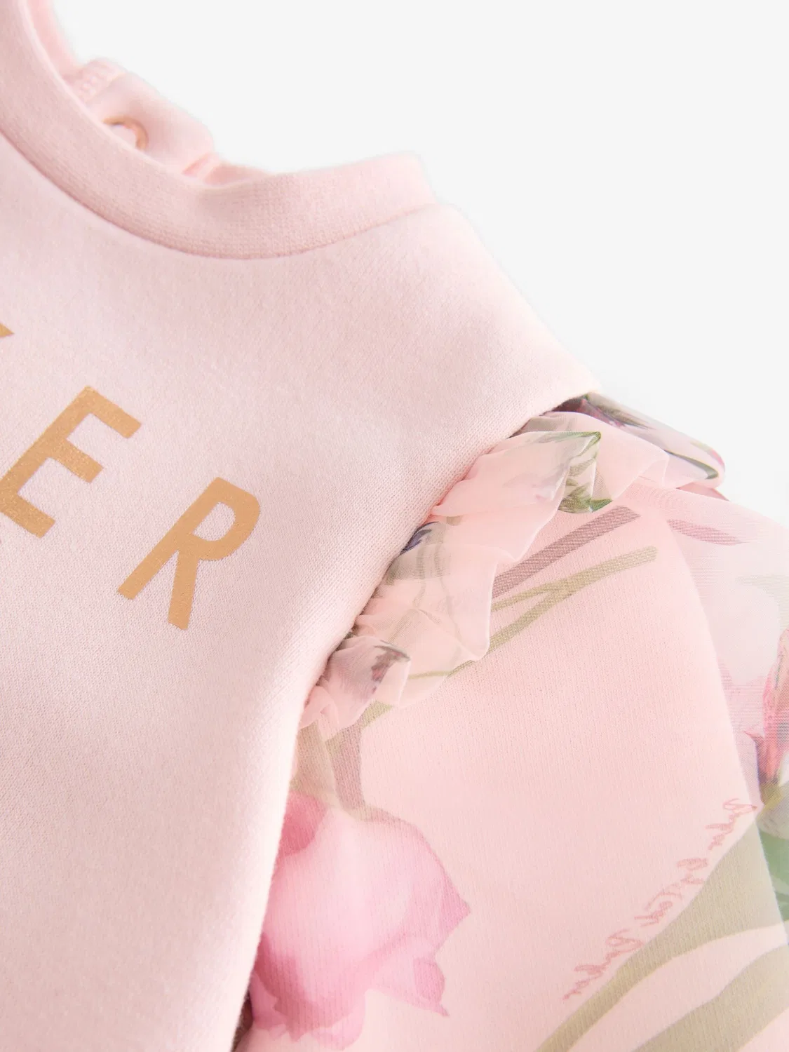 Комбинезон-боди Baker by Ted Baker, розовый — фото 4