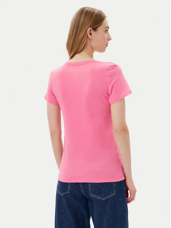 Футболка regular fit Gap, розовый — фото 3