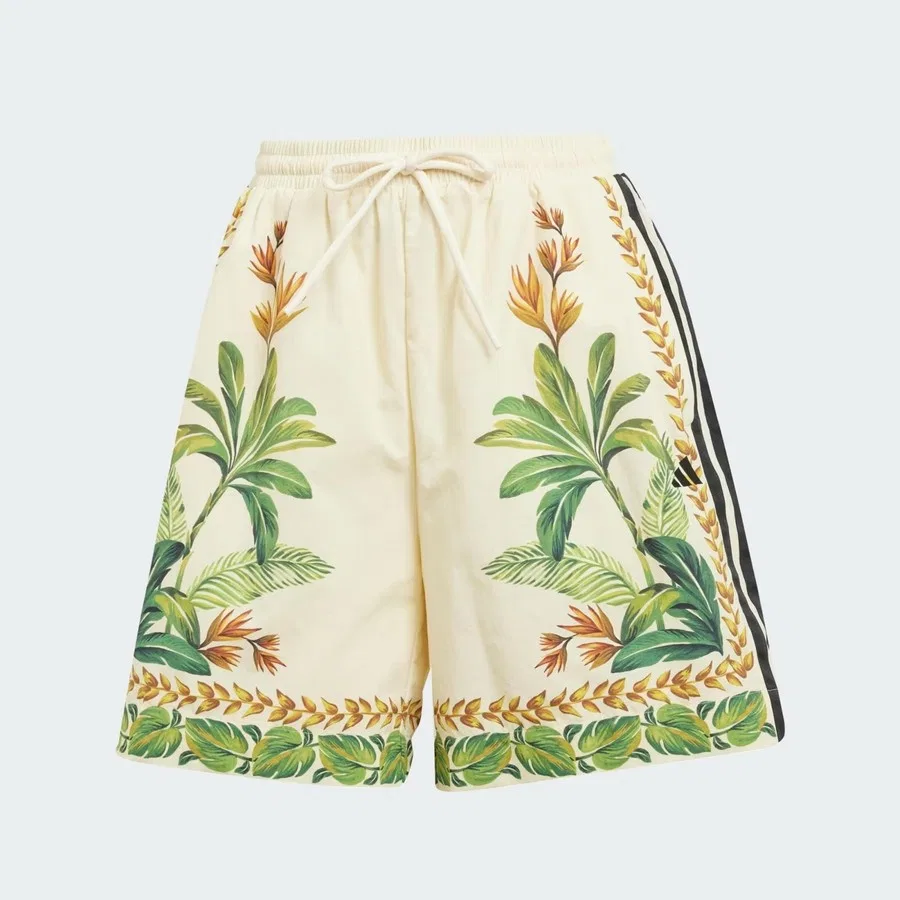Шорты свободного кроя x Farm Premium adidas, Желтый — фото 2