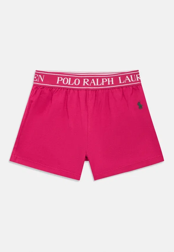 Женский пижамный комплект из хлопка Polo Ralph Lauren, розовый — фото 3