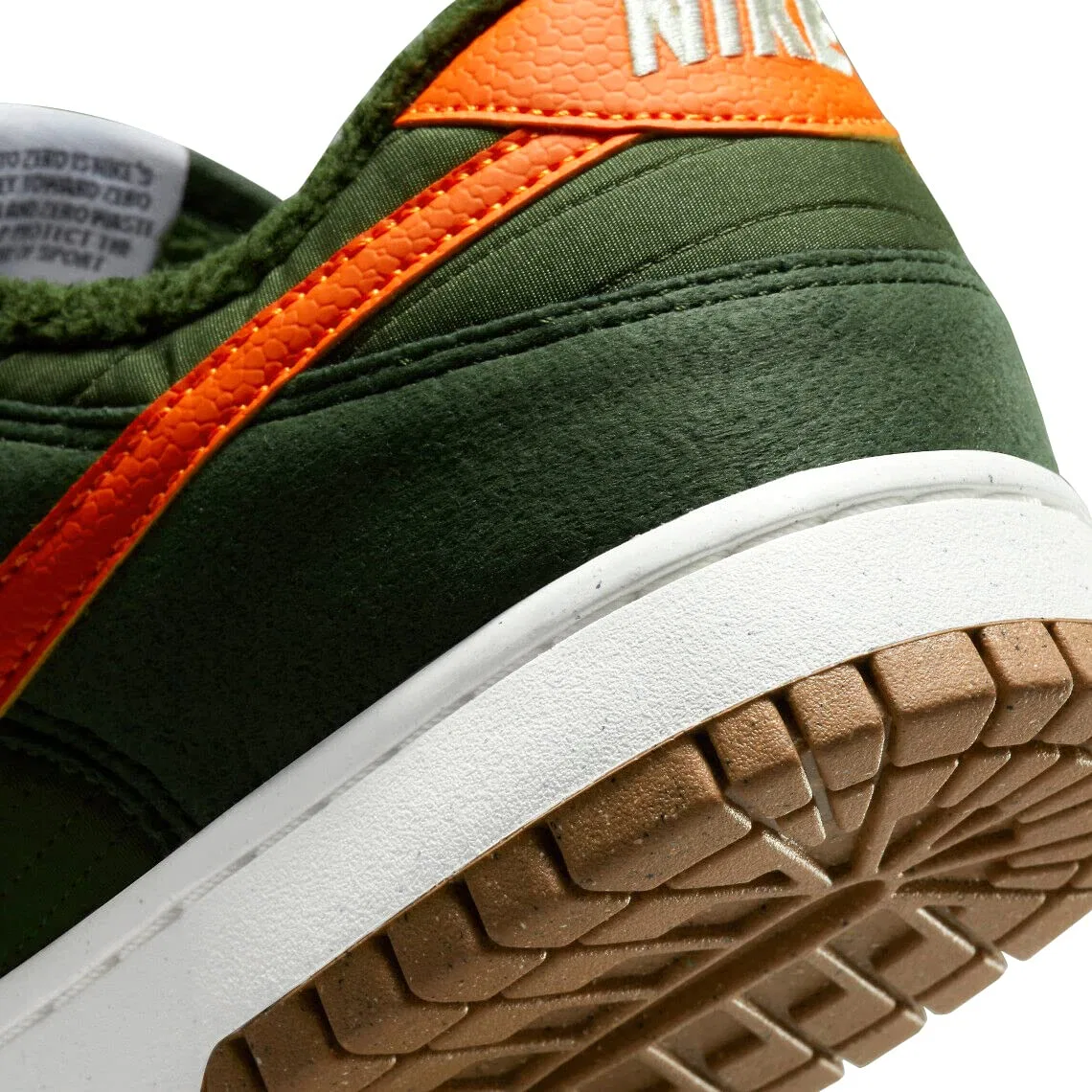Детские кроссовки с закрытым носком NIKE Dunk Low Gs NIKE, White Mint Foam — фото 2