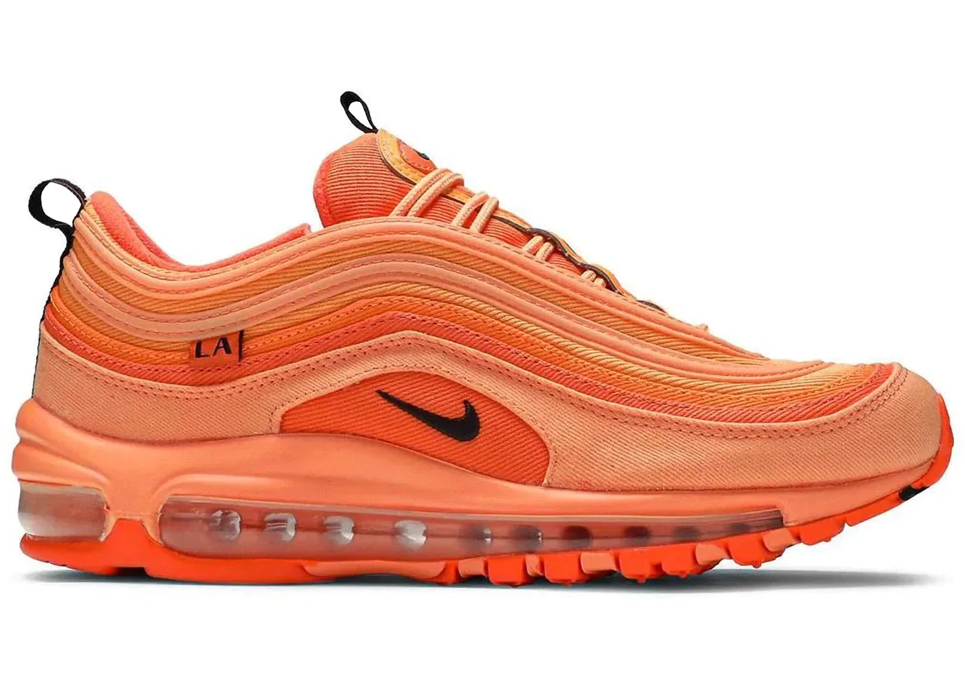 Детские кроссовки Lifestyle Nike Air Max 97, Orange/Orange-Black