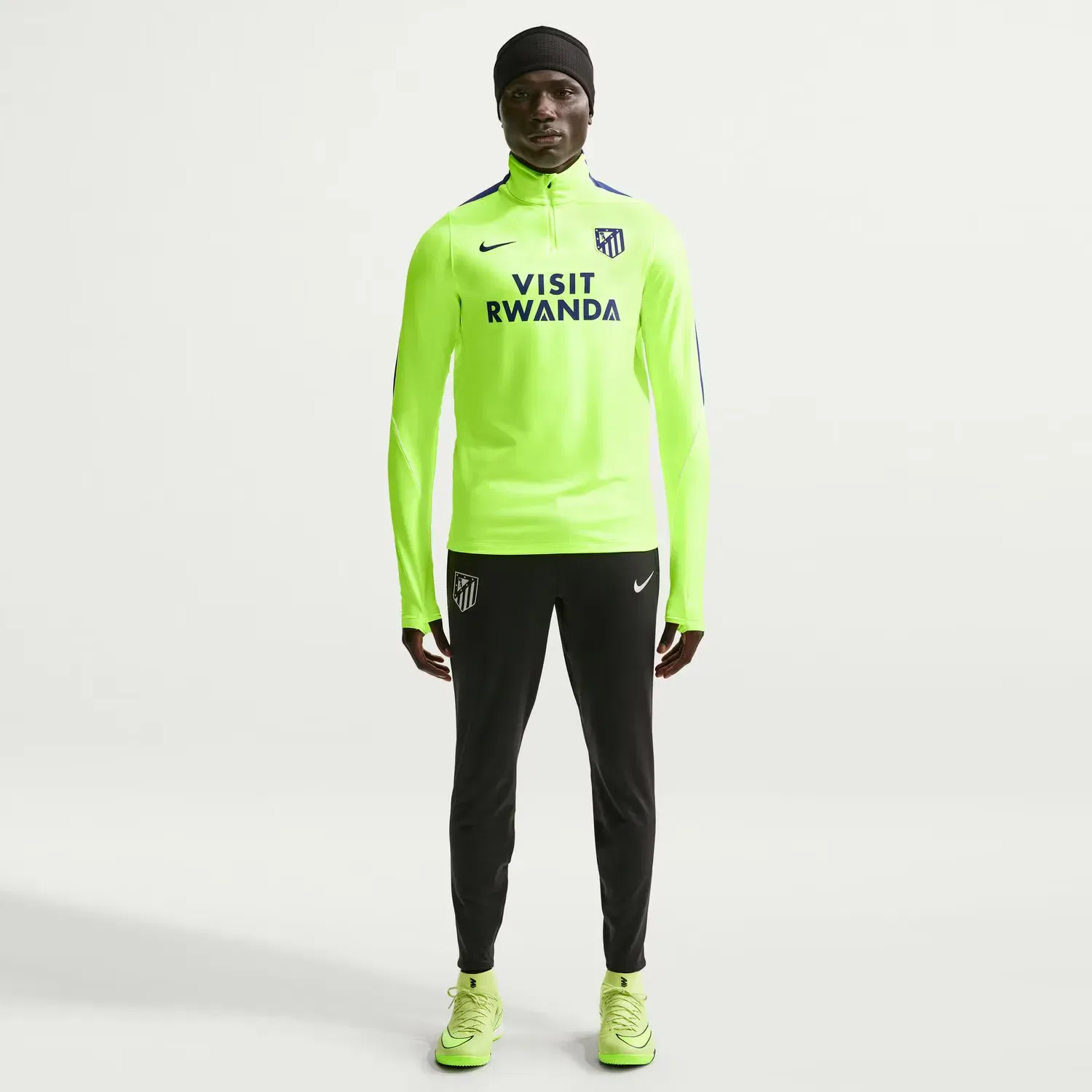 Мужская футболка тренировочная Atlético de Madrid 2026-2027 Dri-FIT Strike Drill Top Nike, Зеленый
