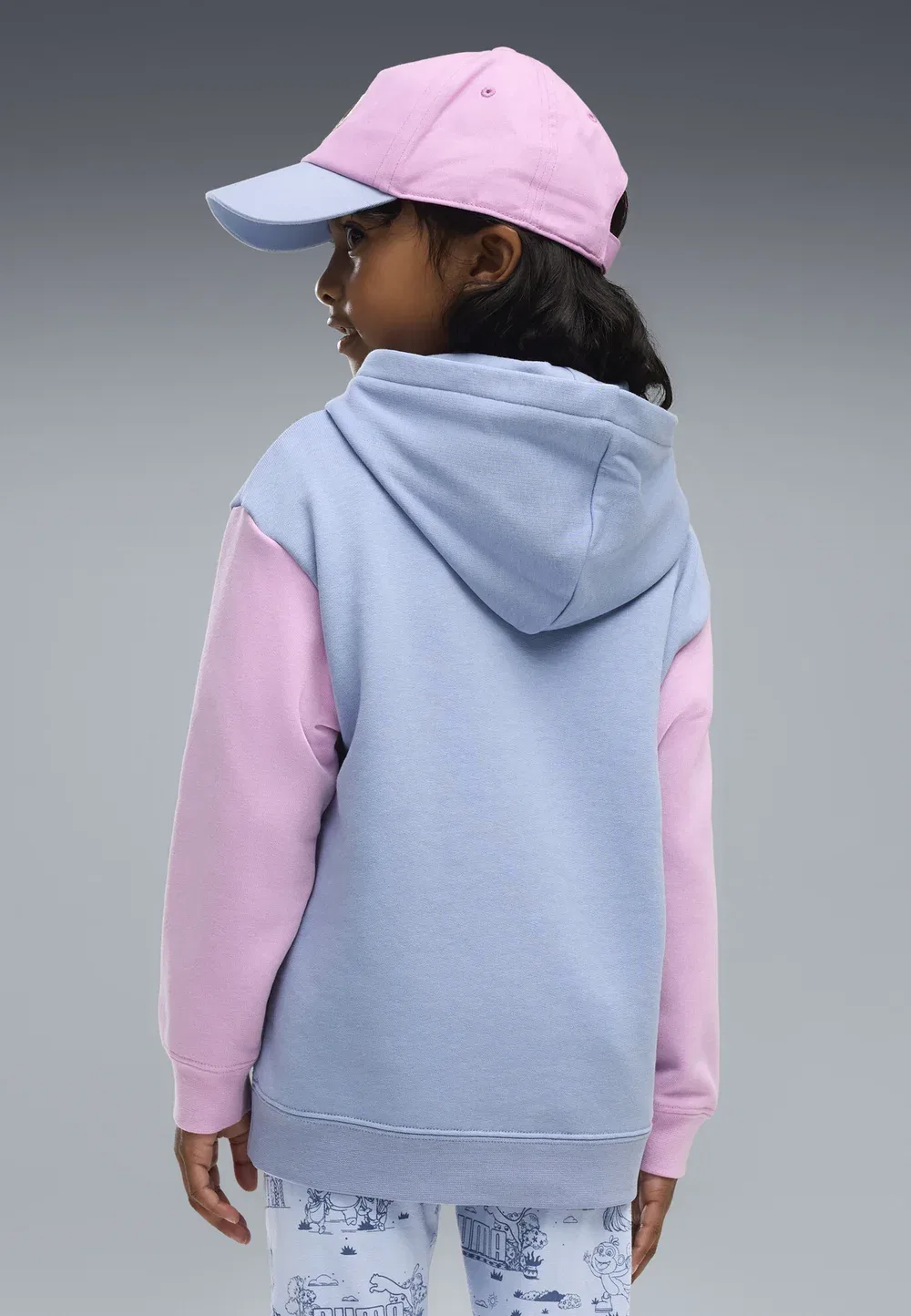 Толстовка с принтом «Дора-исследовательница» в свободном стиле Puma, Chambray Blue — фото 2