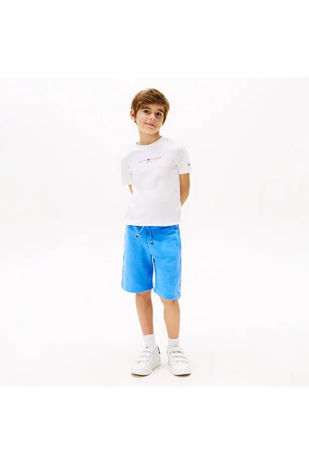 Детские шорты-комплект для девочек с принтом Tommy Hilfiger, Ybr-White