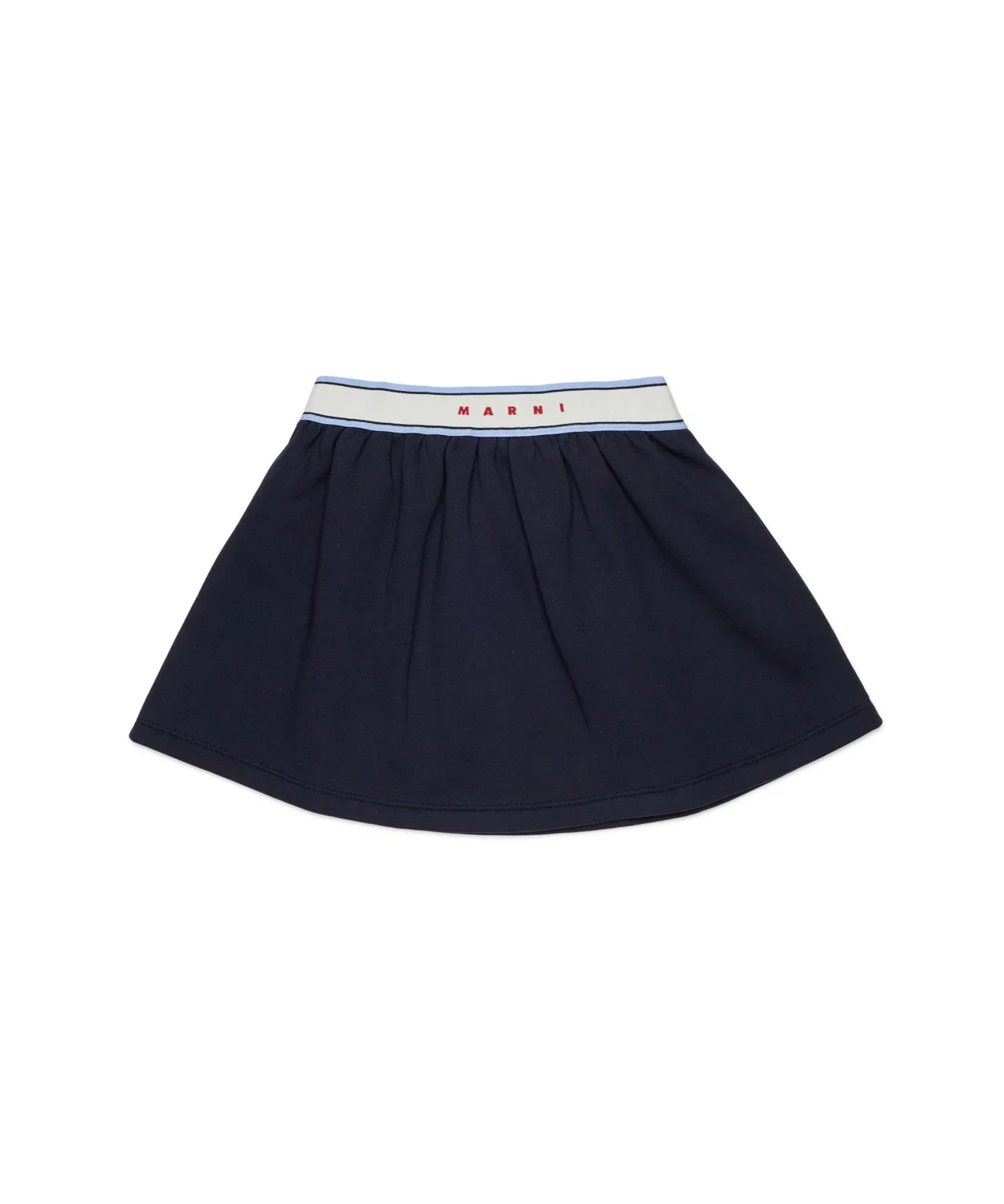 Детская юбка-миди из хлопка MARNI, Navy