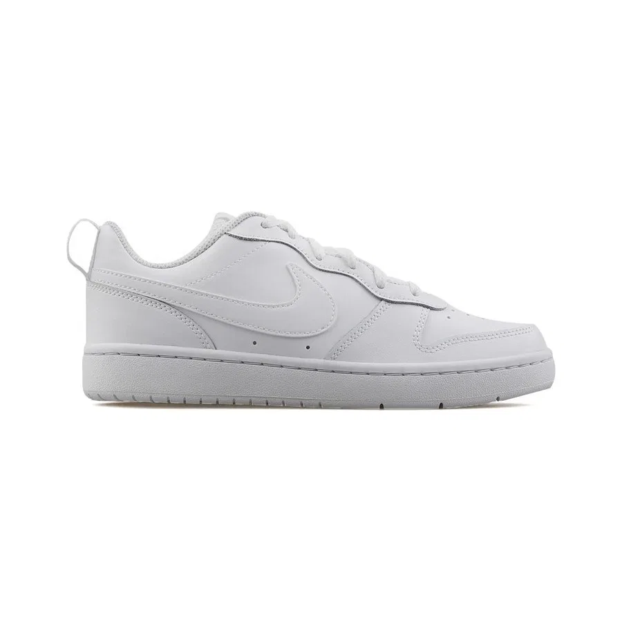 Кроссовки детские с кожаным верхом Nike Court Borough Low 2, Белый
