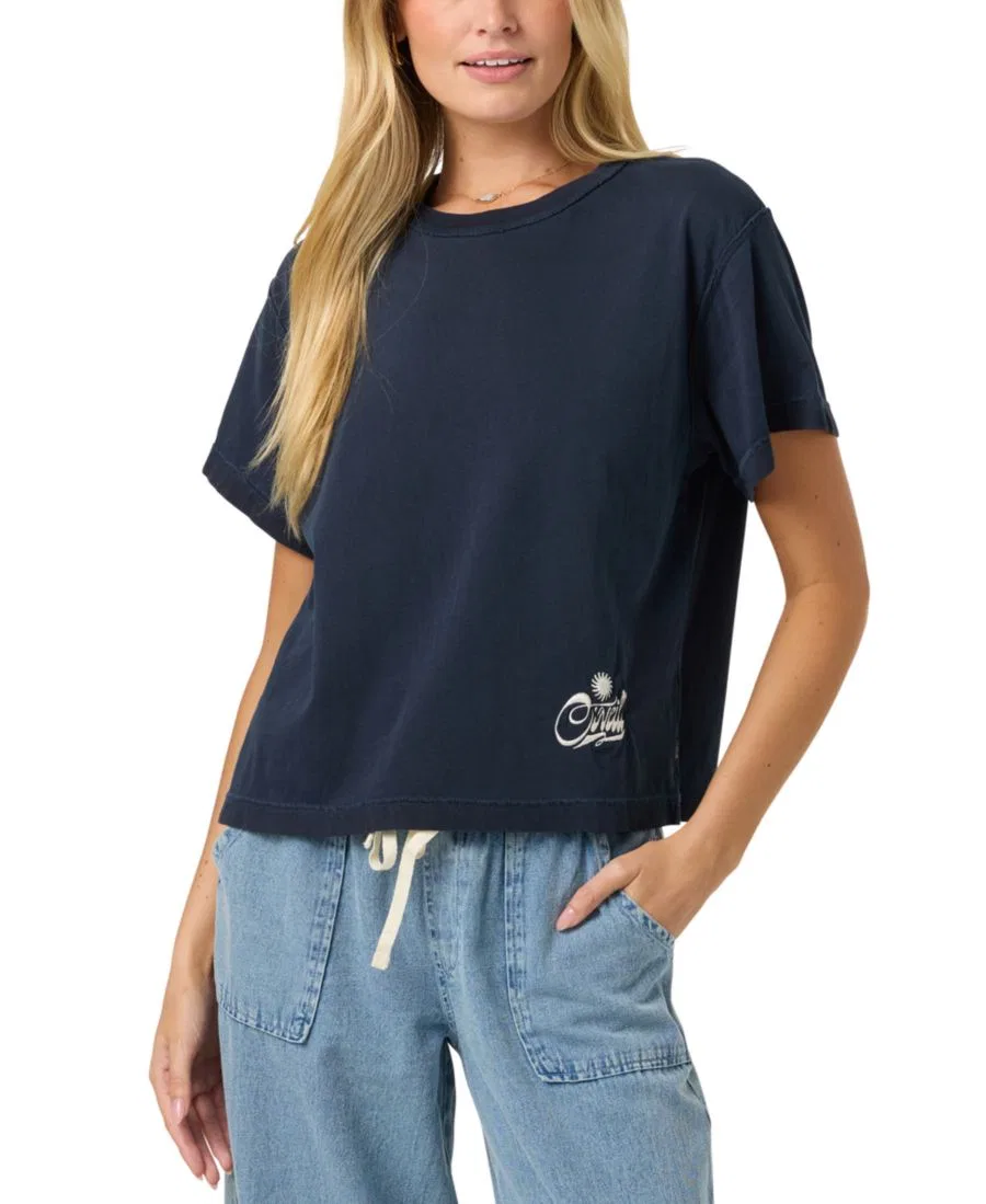 Футболка свободного кроя с вышивкой OG Radical Sun Boxy Tee O'Neill, Navy