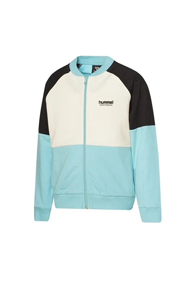 Детские свитшот с длинным рукавом на молнии Hummel, Blue